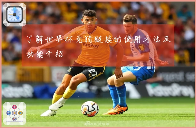 了解世界杯竞猜链接的使用方法及功能介绍